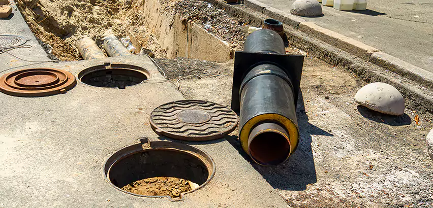 Lateral Sewer Line Replacement in Glen Cove
